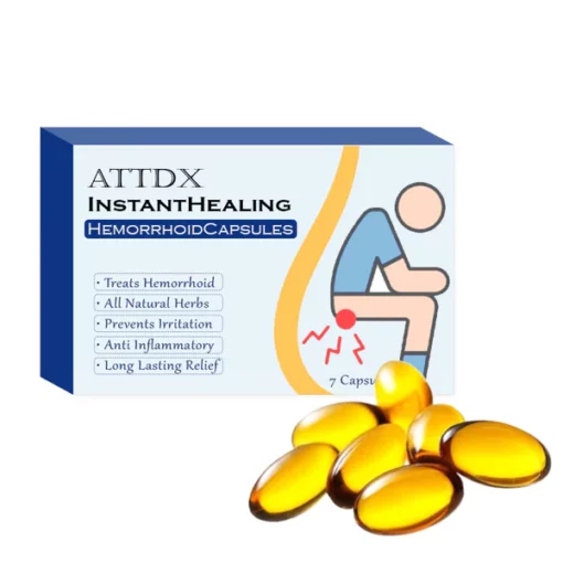 ATTDX InstantHealing NaturalHerbs HemorrhoidCapsules