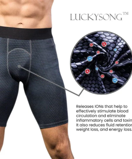 GFOUK™ IONIC Energy Field Therapy Compression Shorts for Men