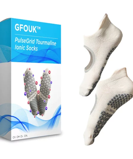 GFOUK™ PulseGrid Tourmaline Ionic Socks