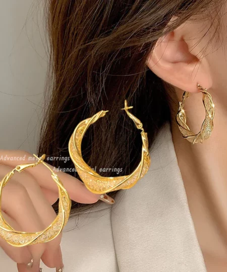 Liascy™ LymphaFit Twist Hoop Earrings