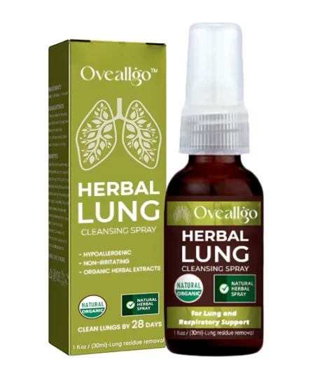 Oveallgo™ BreatheWell Natural Herbal Spray for Lung and Respiratory Support