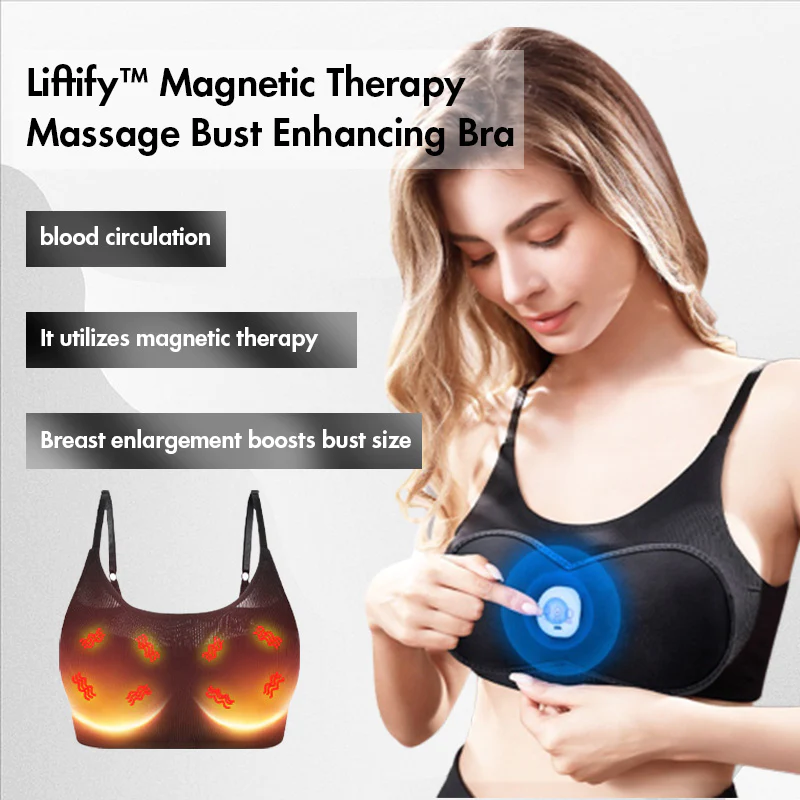 Liftify™ Magnetic Therapy Massage Bust Enhancing Bra - Kūʻai i