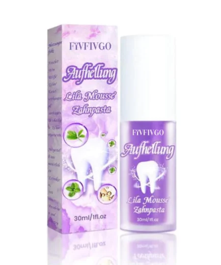 Oveallgo™ Whitening Purple Mousse Toothpaste