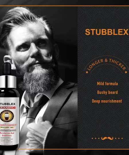 StubbleX™ Beard Growth Organic Care Oil