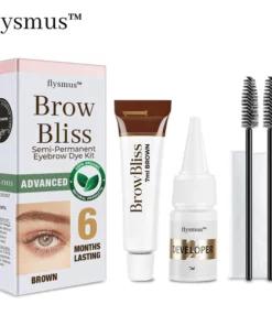 flysmus™ BrowBliss Semi-Permanent Eyebrow Tinting Kit