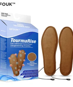 GFOUK™ TourmaRise Far Infrared IonicTitan Heightening Insoles