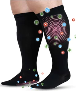 Viastx™Non-Binding Tourmaline Thermal Cycle Self-Heating Health Socks