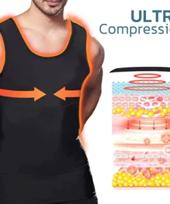 Paiduis™ Men's Anion Shape Compression Vest