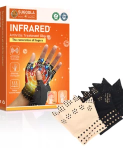 Sugoola™ Tourmaline Arthritis Compression Gloves