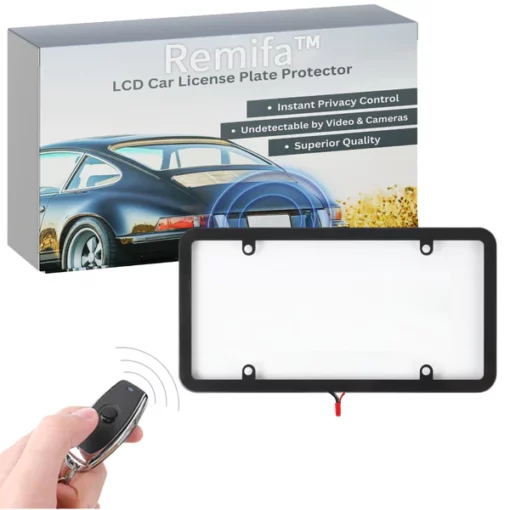 Remifa™ LCD Car License Plate Protector