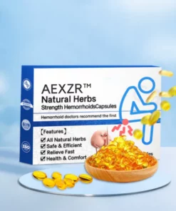 AEXZR™ Natural Herbal Strength Hemorrhoid Capsules