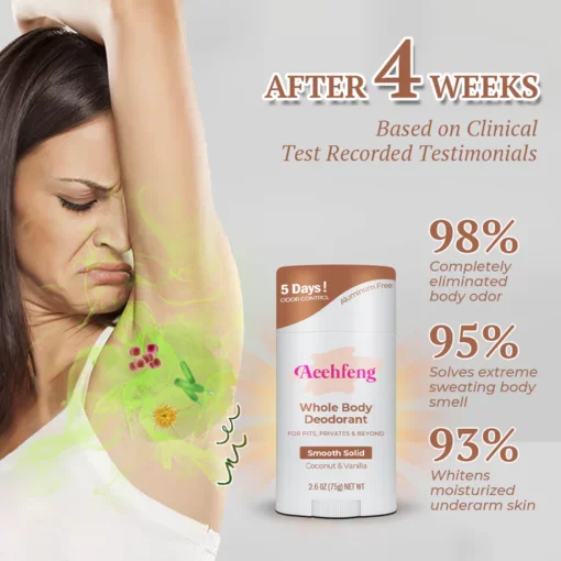 Aeehfeng™ Natural Aluminum-Free Deodorant