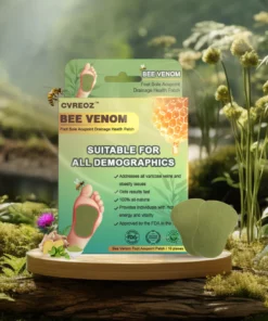 Cvreoz™ Bee Venom Foot Sole Acupoint Drainage Health Patch