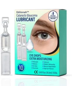 EdiJonah™ Cataracts Glaucoma Lubricating Eye Drops