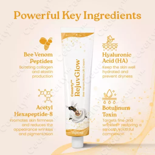 Ceoerty™ RejuvGlow Bee Venom Botox Lift Cream