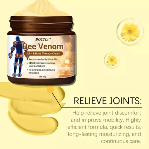 DOCTIA Bee Venom Arthritis Therapy Cream