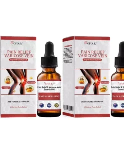 GFOUK™ Bee Venom & Turmeric Pain Relief and Varicose Vein Repair Essential Oil