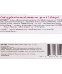 LOVILDS™ Thermoplastic Denture Adhesive