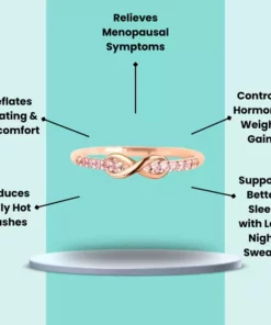 Histone™ Lymphatic Magnetic Therapy Infinity Love Ring