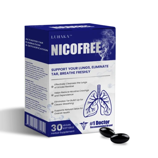 Luhaka™ Nicofree Tar Removal & Quit Smoke Support