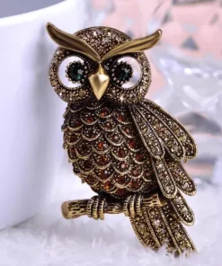 Owls Vintage Brooches