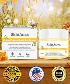 SkinAura Honey Eczema Soothing Cream