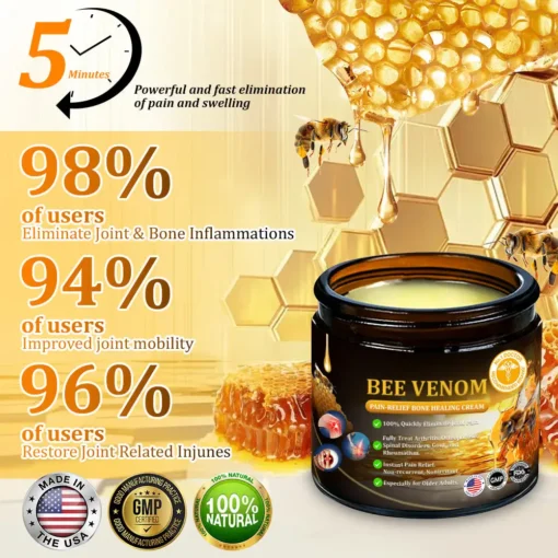 flysmus™ Bee Venom Advanced Pain-Relief & Bone Healing Cream