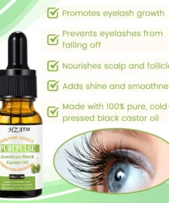 HZA™ PurePulse Jamaican Black Castor Oil